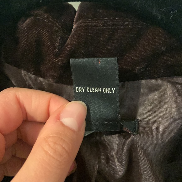 Vintage Velvet Brown Blazer—don’t freeze at the office! - Picture 4 of 5